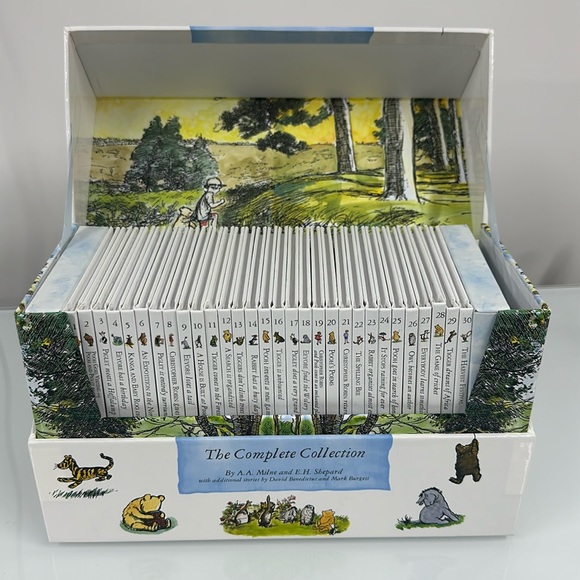 winnie the pooh Other - Winnie-the-Pooh Complete Collection x30 and box by A.A. Milne & E.H. Shepard